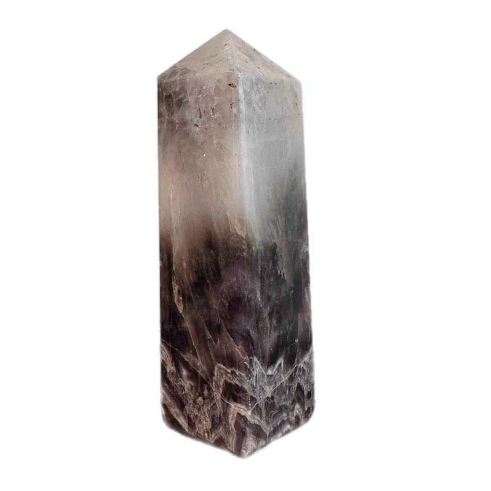 Lepidolite Crystal Tower/Amethyst Crystal Tower-7” tall